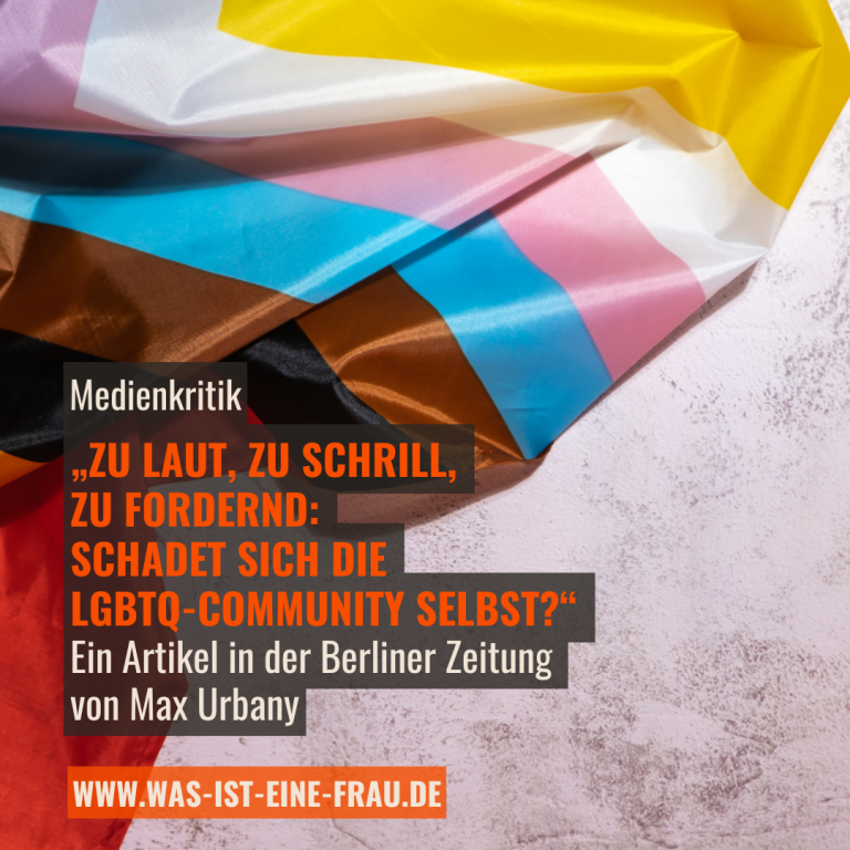 „Zu laut, zu schrill, zu fordernd: Schadet sich die LGBTQ-Community selbst?“