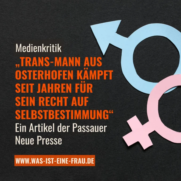 „Trans-Mann aus Osterhofen kämpft seit Jahren für sein Recht auf Selbstbestimmung“